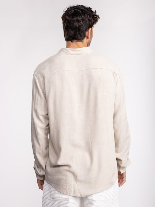 FASHION BUTTONNED SHIRTS Stone / XXL