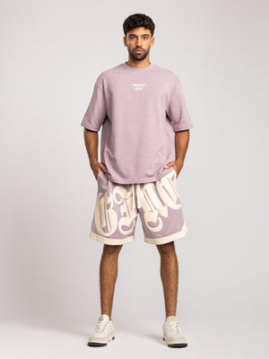 FASHION SET TOP Purple / XXL