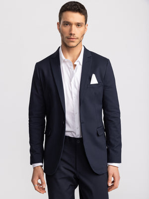 FASHION SUIT JACKET Navy / XXL