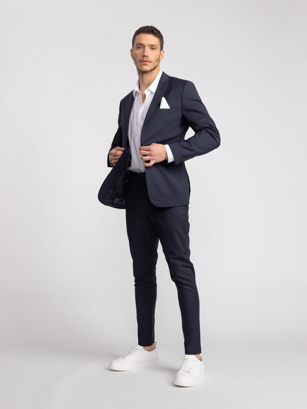 FASHION SUIT JACKET Navy / XXL