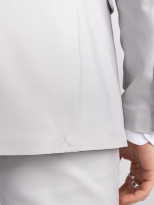 FASHION SUIT JACKET Light Gray / XXL