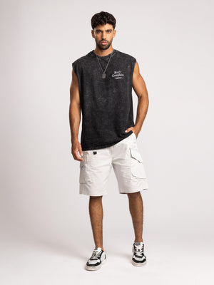 TANK TOPS Scrubbed Black / XXS