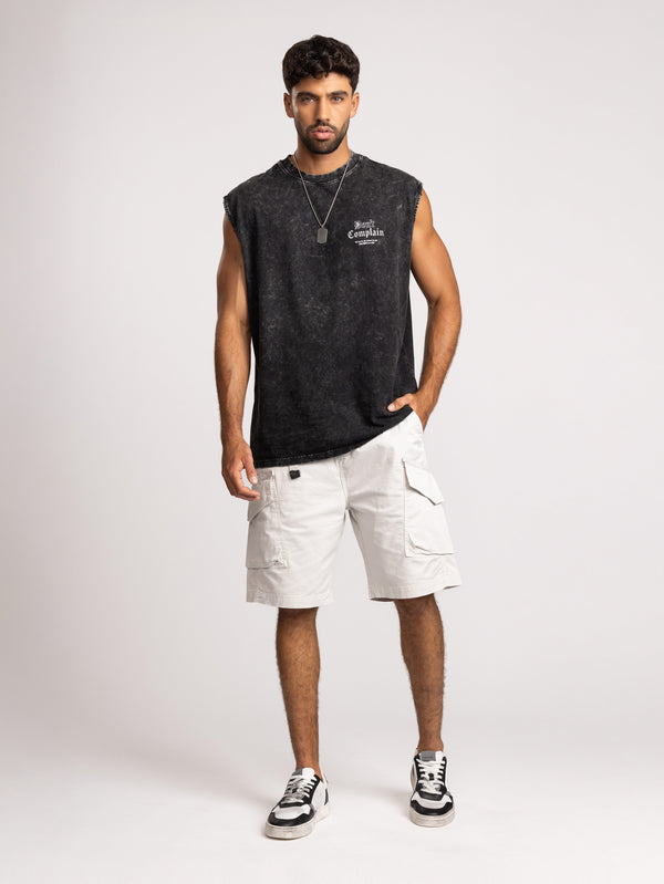TANK TOPS Scrubbed Black / XXS