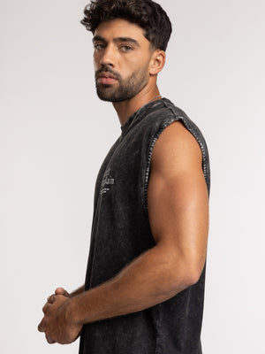 TANK TOPS Scrubbed Black / XXS