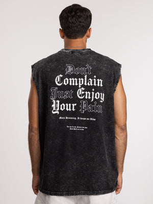 TANK TOPS Scrubbed Black / XXS