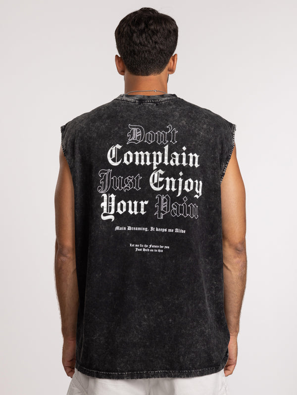 TANK TOPS Scrubbed Black / XXS