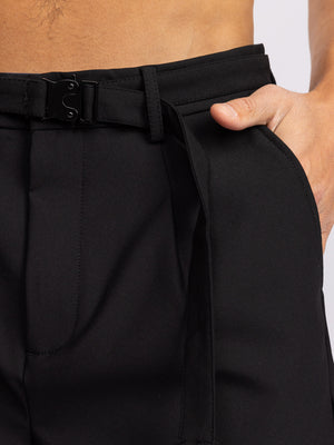 WOVEN BERMUDA Black / 48