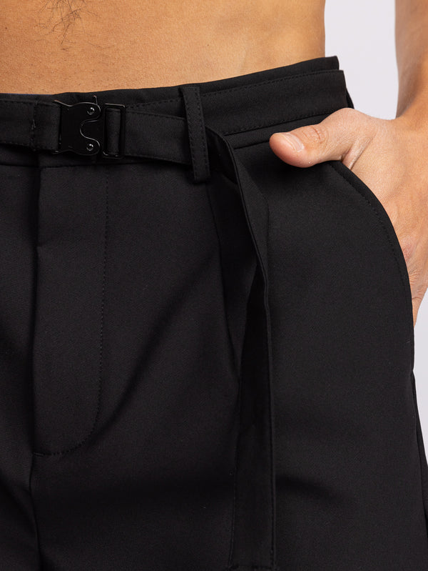 WOVEN BERMUDA Black / 48