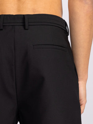 WOVEN BERMUDA Black / 48