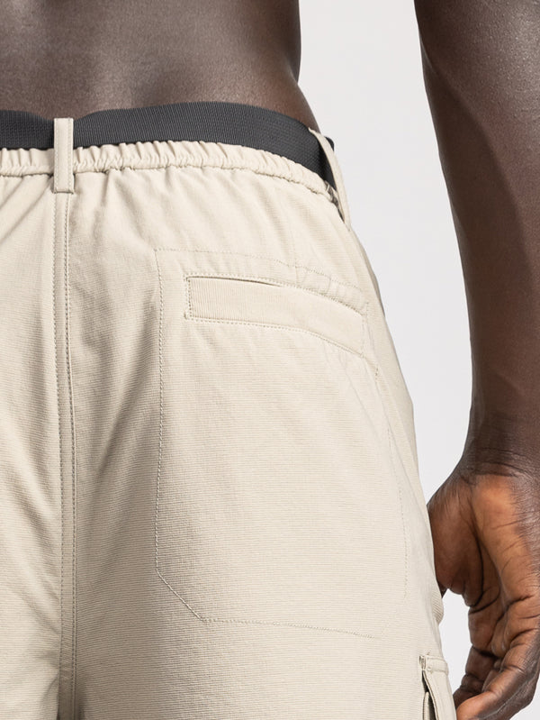 CARGO WOVEN BERMUDA Beige / 48