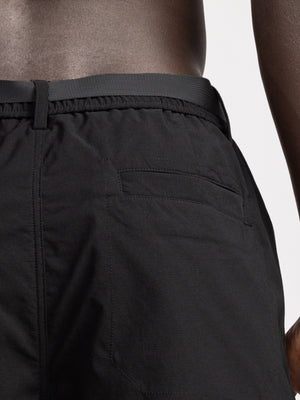 CARGO WOVEN BERMUDA Black / 48