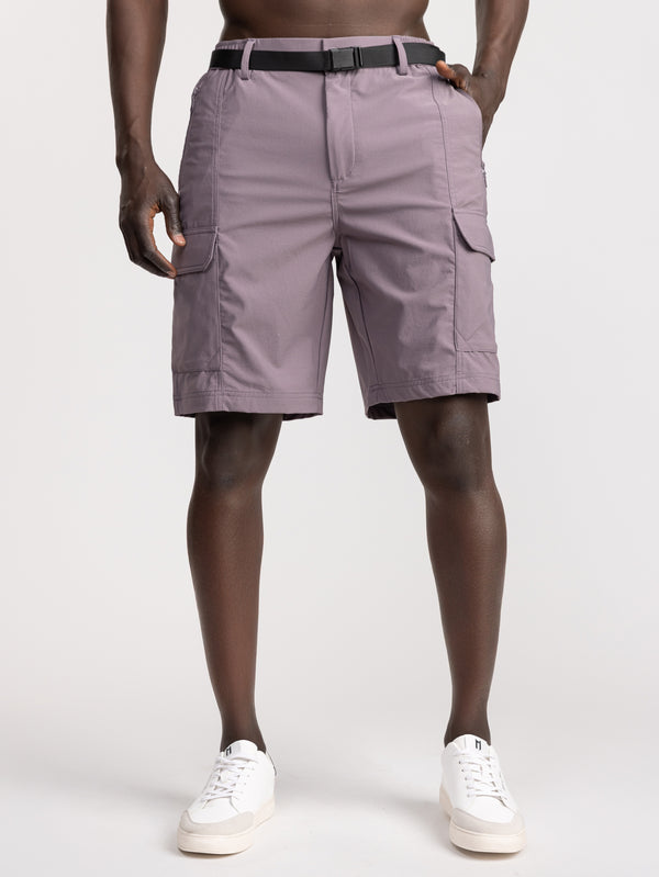 CARGO WOVEN BERMUDA Light Smoky Purple / 48