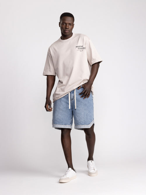 JEANS BERMUDA Blue / 46