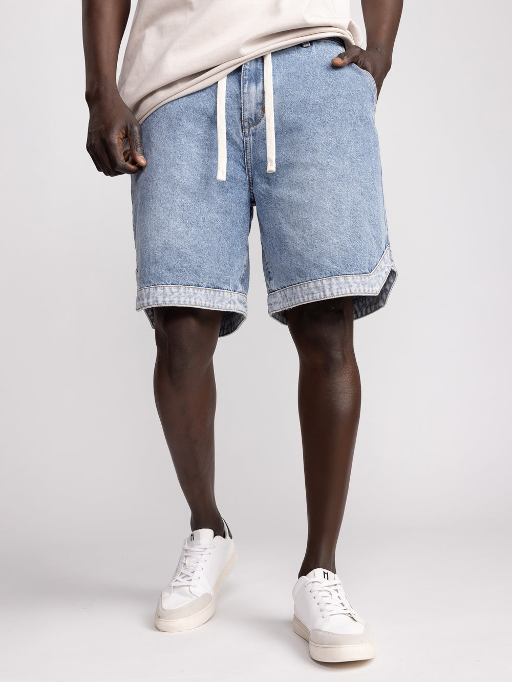 JEANS BERMUDA Blue / 46