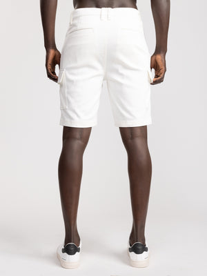 CARGO WOVEN BERMUDA White / 48