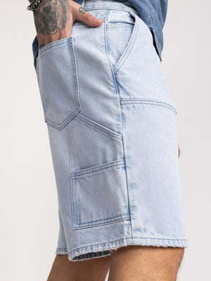 JEANS BERMUDA Light Blue / 48