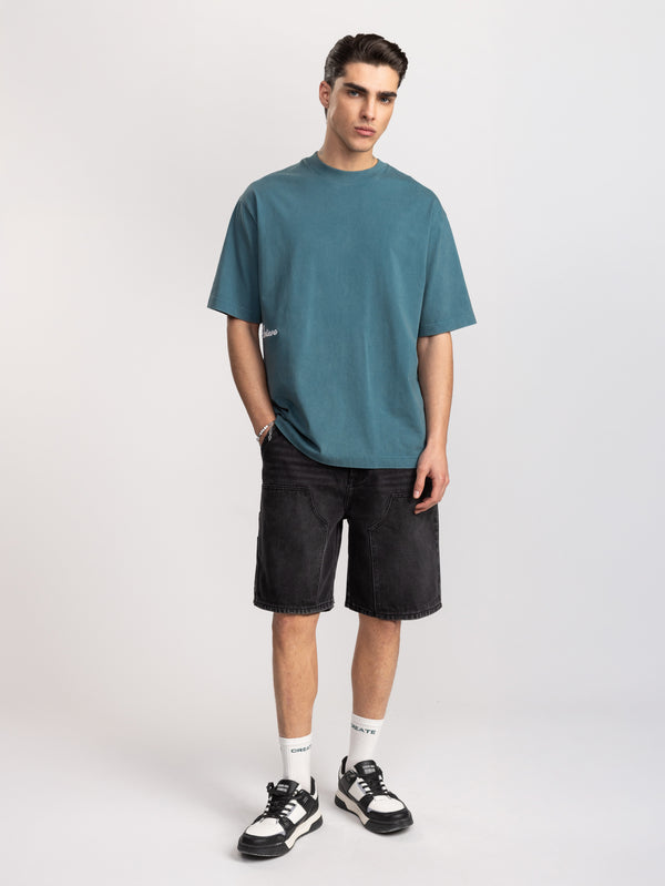 JEANS BERMUDA Black / 48