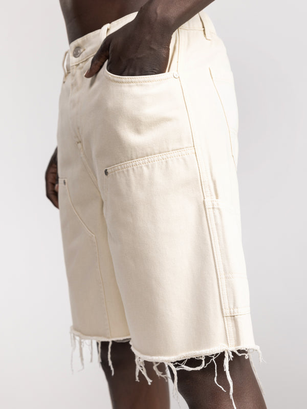JEANS BERMUDA Cream / 48