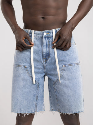 JEANS BERMUDA Blue / 48