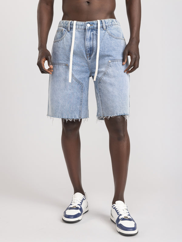 JEANS BERMUDA Blue / 48