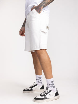 CARGO WOVEN BERMUDA White / 48