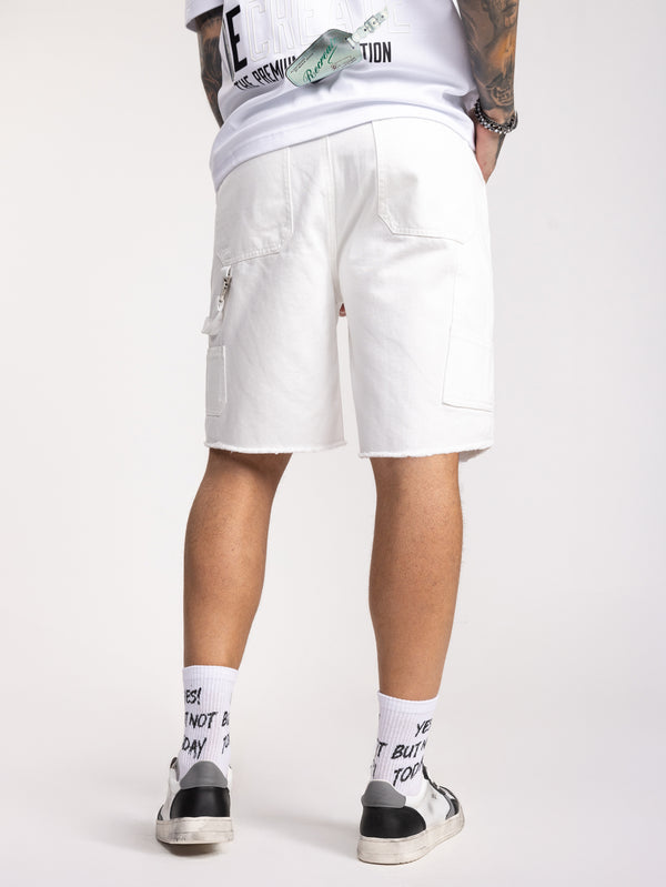 CARGO WOVEN BERMUDA White / 48
