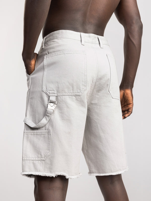 CARGO WOVEN BERMUDA Light Gray / 48