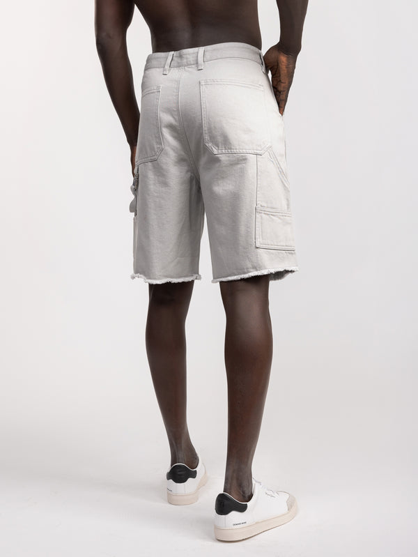 CARGO WOVEN BERMUDA Light Gray / 48