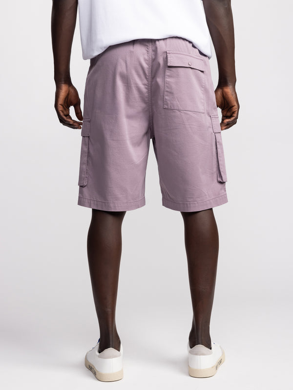 CARGO WOVEN BERMUDA Light Smoky Purple / 48