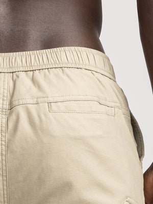CARGO WOVEN BERMUDA Khaki / 48