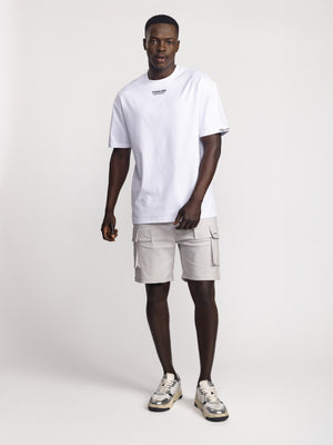 CARGO WOVEN BERMUDA Light Gray / 48