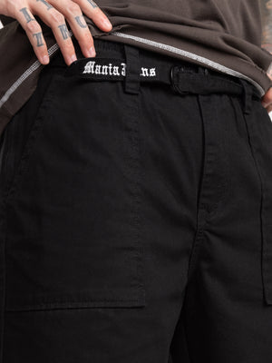 WOVEN BERMUDA Black / 48