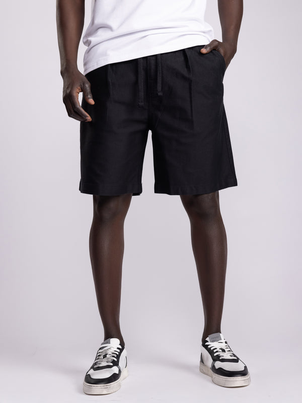 WOVEN BERMUDA Black / 48