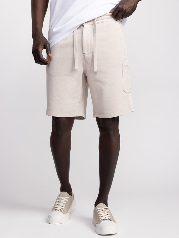 CARGO WOVEN BERMUDA Stone / 48