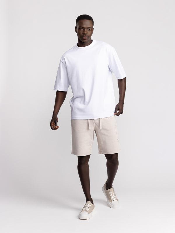 CARGO WOVEN BERMUDA Stone / 48