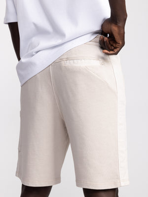 CARGO WOVEN BERMUDA Stone / 48