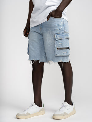 JEANS BERMUDA Denim / 48