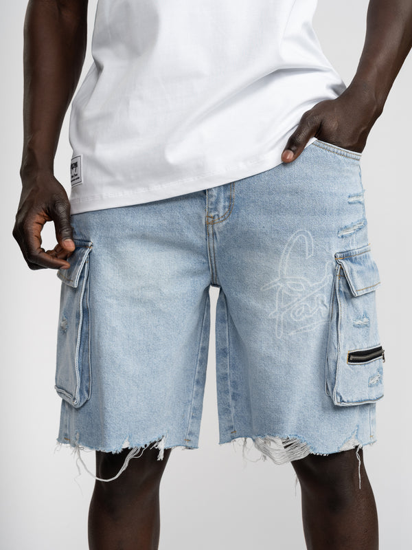 JEANS BERMUDA Denim / 48