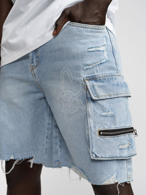 JEANS BERMUDA Denim / 48