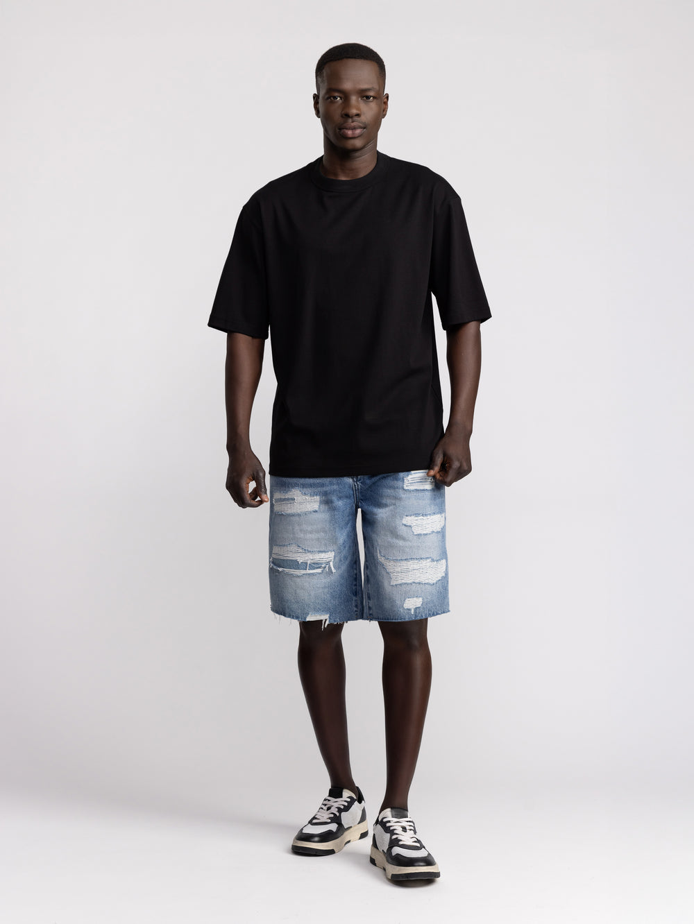 JEANS BERMUDA Denim / 48