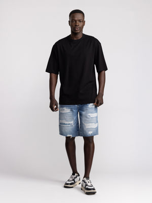 JEANS BERMUDA Denim / 48