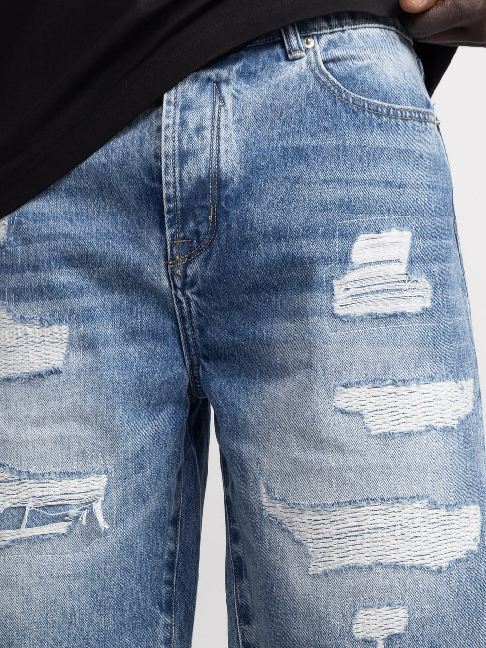 JEANS BERMUDA Denim / 48