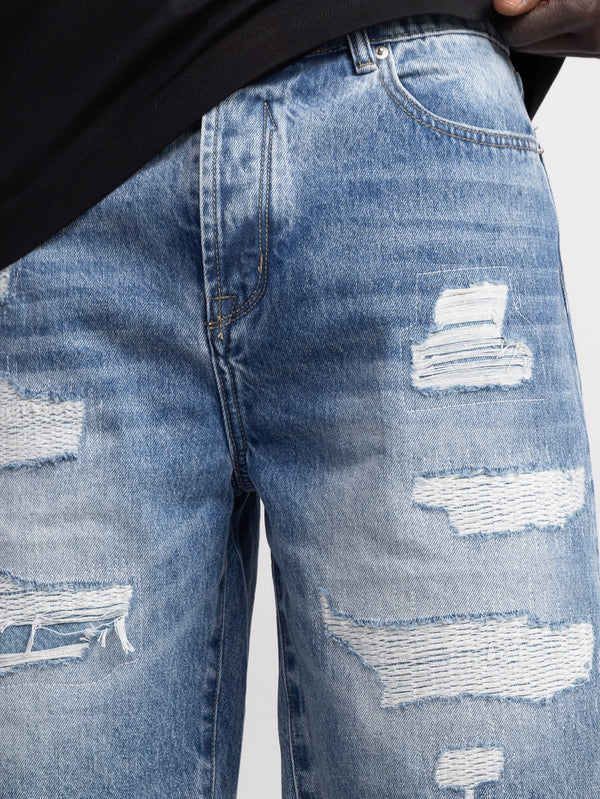 JEANS BERMUDA Denim / 48