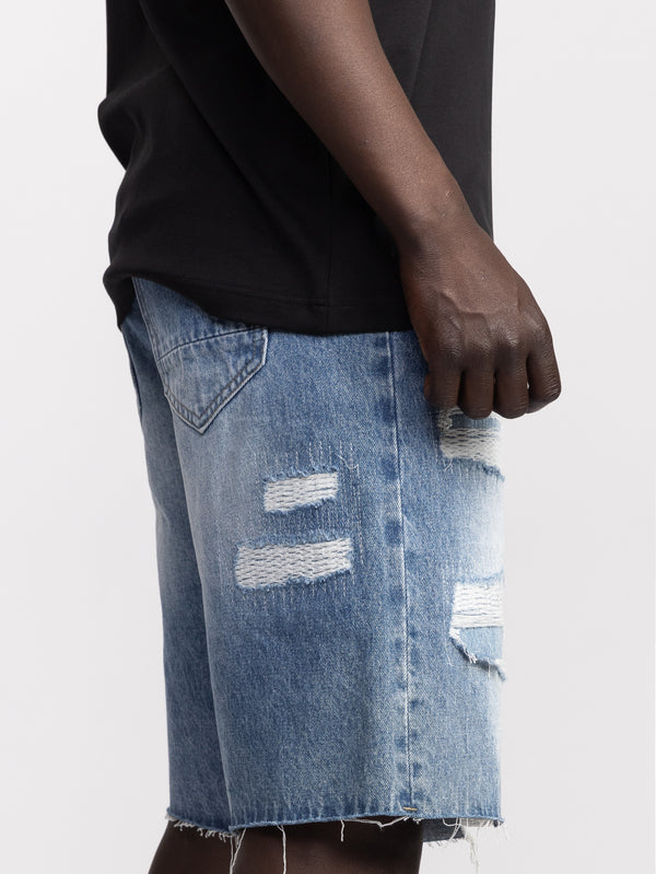 JEANS BERMUDA Denim / 48