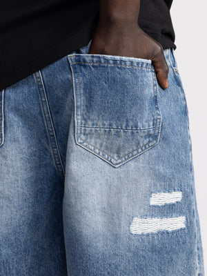 JEANS BERMUDA Denim / 48