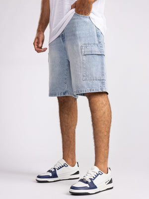 JEANS BERMUDA Blue / 46