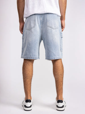 JEANS BERMUDA Blue / 46