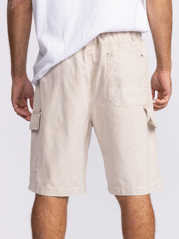 CARGO WOVEN BERMUDA Stone / 48