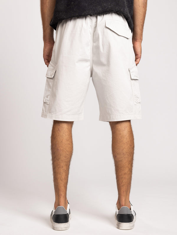 CARGO WOVEN BERMUDA Light Gray / 48