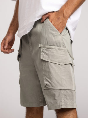 CARGO WOVEN BERMUDA Saladin / 48